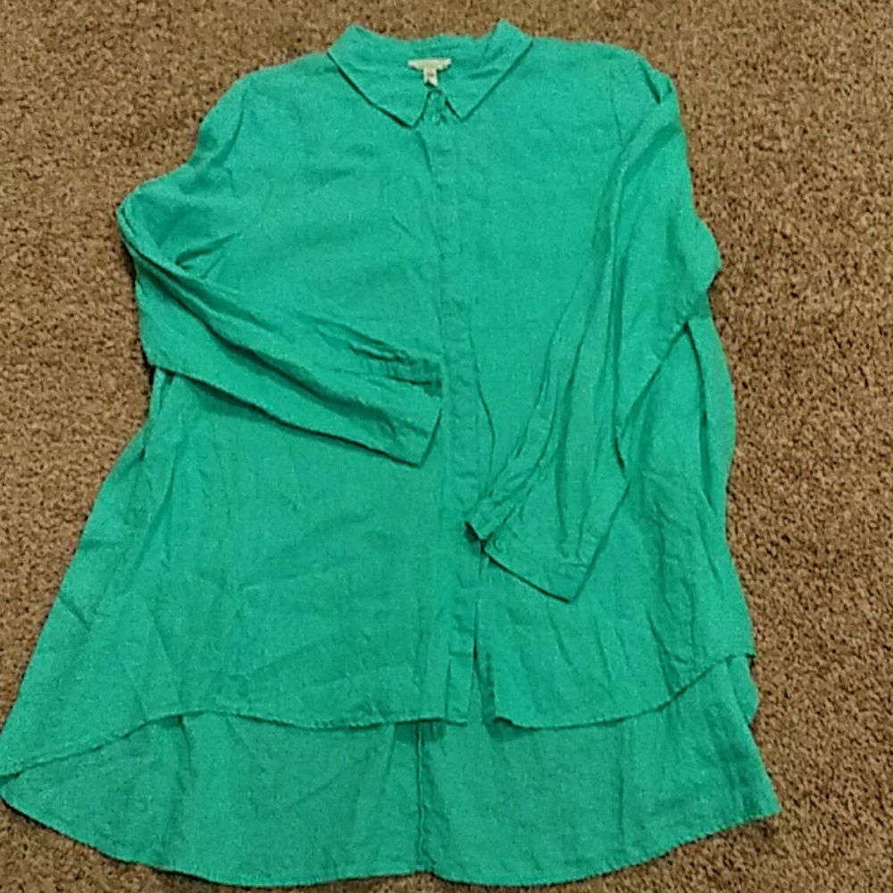 Eileen Fisher linen top